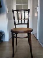 3 vintage  bistro stoelriet stoelen, Ophalen of Verzenden