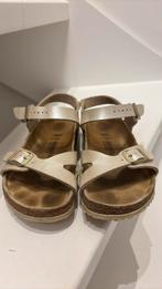 Birkenstock maat 35 Flor pearl white gouden gesp, Ophalen of Verzenden, Zo goed als nieuw, Meisje