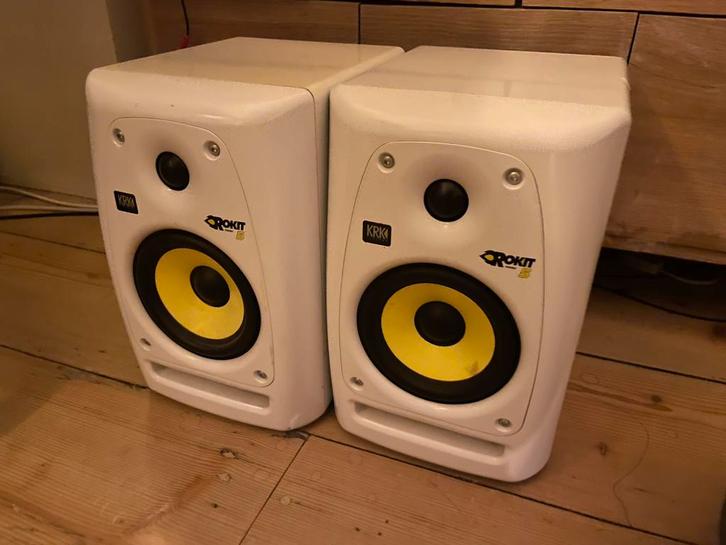 KRK Rokit 5 Studio Monitoren - Set, Audio, Tv en Foto, Luidsprekers, Gebruikt, Front, Rear of Stereo speakers, Overige merken