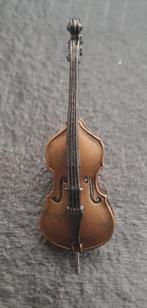 PIN CONTRABAS Harmony Jewelry, Muziek en Instrumenten, Instrumenten | Toebehoren, Ophalen of Verzenden, Nieuw, Contrabas