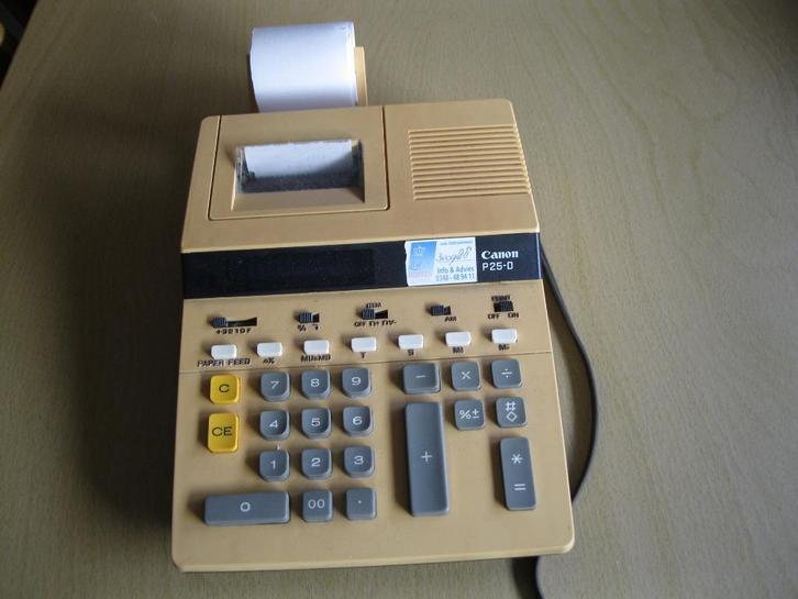 Canom rekenmachine, Diversen, Rekenmachines, Gebruikt, Ophalen of Verzenden