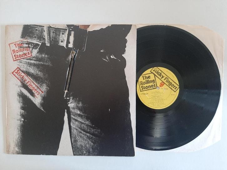 The Rolling Stones – Sticky Fingers, Cd's en Dvd's, Vinyl | Rock, Gebruikt, Poprock, 12 inch, Ophalen of Verzenden