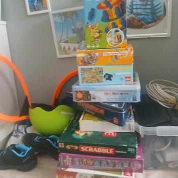 Spellen & Puzzel Pakket - Zo Goed Als Nieuw! beschikbaar voor biedingen