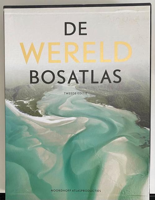 De Wereld Bosatlas, Boeken, Atlassen en Landkaarten, Zo goed als nieuw, Bosatlas, Wereld, 2000 tot heden, Ophalen of Verzenden