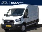 Ford Transit 350 L3H2 Trend 130 PK | NIEUW MODEL | Camera |, 12 maanden, Stof, Zwart, 4 cilinders