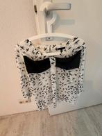 Witte blouse met vogelprint van WE - Maat 42, Kleding | Dames, Ophalen of Verzenden, Zo goed als nieuw, Maat 42/44 (L), Wit