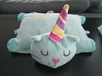 Eenhoorn poes kussen, Kinderen en Baby's, Speelgoed | Knuffels en Pluche, Ophalen of Verzenden, Zo goed als nieuw, Poes
