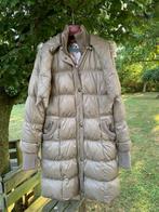 Daite lange winterjas met capuchon groen maat 40, Maat 38/40 (M), Daite, Ophalen of Verzenden, Gedragen