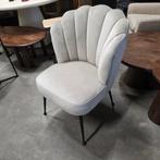 4 x Eetkamerstoel Pippa khaki velvet van Richmond Interiors, Huis en Inrichting, Stoelen, Ophalen, Overige kleuren, ., Nieuw