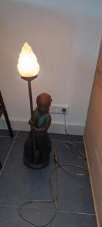 Bronzen beeld Moor met lamp, Antiek en Kunst, Ophalen