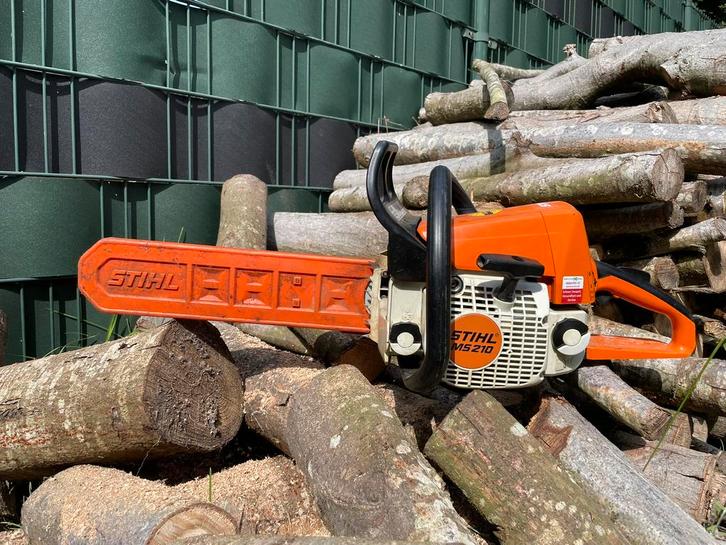 Stihl MS 210 kettingzaag, Tuin en Terras, Hand-tuingereedschap, Gebruikt, Ophalen