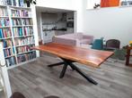 Boomstamtafel Mangohout, 100 tot 150 cm, Ophalen of Verzenden, Vijf personen of meer, Rechthoekig