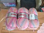 5 bollen bianca rose, Ophalen of Verzenden, Zo goed als nieuw, Breien of Haken, Wol of Garen
