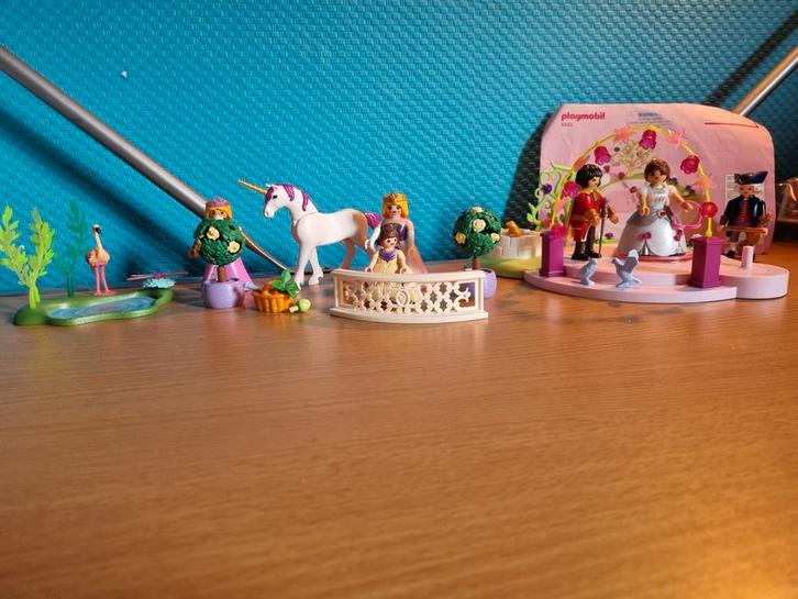 Prinsessen playmobil, Kinderen en Baby's, Speelgoed | Playmobil, Zo goed als nieuw, Complete set, Ophalen of Verzenden