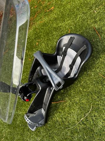 Polisport Bilby - Fietsstoeltje Voor + windscherm - Zwart beschikbaar voor biedingen