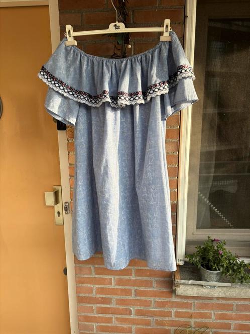 MAT FASHION TUNIEK/JURK s/m, Kleding | Dames, Grote Maten, Zo goed als nieuw, Jurk, Blauw, Ophalen of Verzenden
