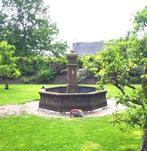 Oud roestlook Franse dorpsfontein, Tuin en Terras, Ophalen of Verzenden, Nieuw, Beton, Fontein
