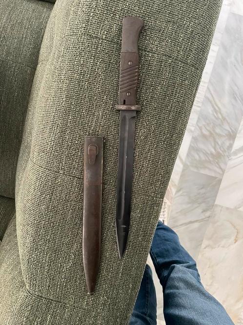 Duitse WW2 K98 bajonet, Verzamelen, Militaria | Tweede Wereldoorlog, Landmacht, Mes of Dolk, Duitsland, Verzenden