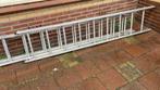 Steek ladder te koop drie delig (3x9), Doe-het-zelf en Verbouw, Ladders en Trappen, Ophalen, Gebruikt, Ladder, Opvouwbaar of Inschuifbaar