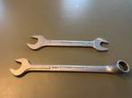 Grote Gedore steek no.6 en steek-ringsleutel no.1b 27/32, Doe-het-zelf en Verbouw, Gereedschap | Handgereedschap, Ophalen of Verzenden