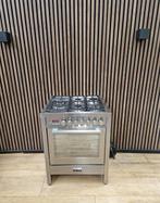 Luxe Rvs Boretti M-system Fornuis 70 cm (Gratis bezorgen), Witgoed en Apparatuur, Fornuizen, 60 cm of meer, Ophalen of Verzenden