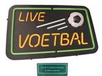 NEON SIGN LIVE VOETBAL, Ophalen of Verzenden, Nieuw, Lichtbak of (neon) lamp