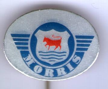 MORRIS blauw blik auto speldje ( C_027 ) beschikbaar voor biedingen