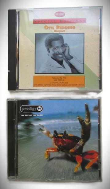 Otis Redding Respect en Prodigy The Fat of the Land~2x CD beschikbaar voor biedingen