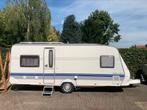 Hobby 540.excelsior.2007..leren rondzit.mover, Schokbreker, Rondzit, Hobby, 7 tot 8 meter