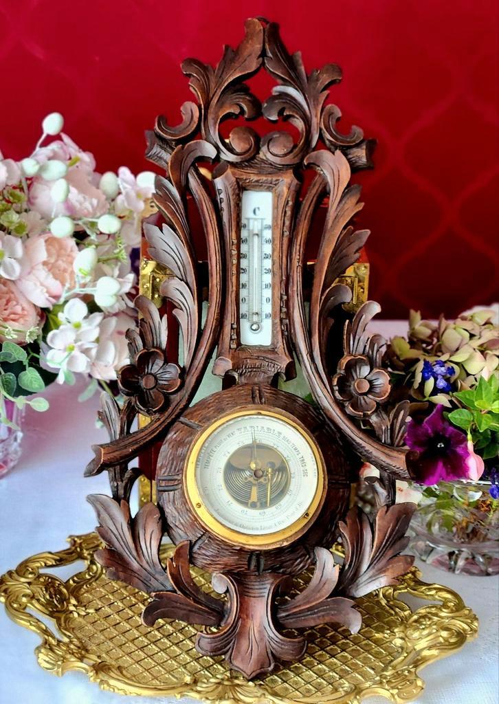 Weerstation G. Straus Liegé, Antiek en Kunst, Antiek | Woonaccessoires, Ophalen of Verzenden