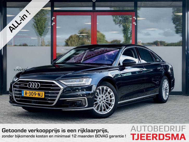 Audi A8 60 TFSI e quattro Pro Line Plus | Dynamic all-wheel, Auto's, Audi, Bedrijf, Te koop, A8, 360° camera, 4x4, ABS, Achteruitrijcamera