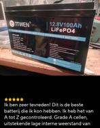12.8V 100Ah LiFePO4 Batterij - Nieuw!, Caravans en Kamperen, Camper-accessoires, Ophalen of Verzenden, Nieuw