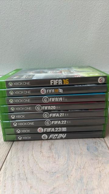 Fifa/fc spellen 16, 18 t/m 24 beschikbaar voor biedingen