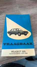 Vraagbaak Peugeot 505, Overige typen, Eén persoon