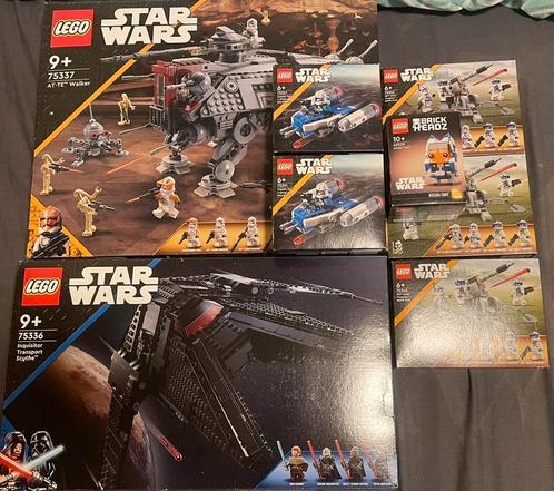 Lego star wars sealed sets 8 stuks - kan ook appart!, Kinderen en Baby's, Speelgoed | Duplo en Lego, Nieuw, Lego, Complete set