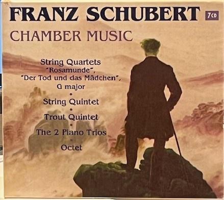 Franz Schubert 7 CD Box Chamber Music, Cd's en Dvd's, Cd's | Klassiek, Zo goed als nieuw, Kamermuziek, Romantiek, Boxset, Ophalen of Verzenden