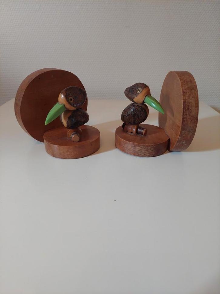 Art Deco Boekensteun Vogel, Huis en Inrichting, Woonaccessoires | Wandplanken en Boekenplanken, Ophalen