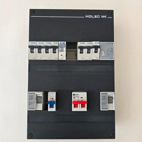 1-fase groepenkast Holec/Eaton 8 groepen compleetTe koop aan, Doe-het-zelf en Verbouw, Elektra en Kabels, Gebruikt, Overige typen