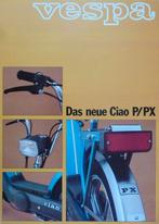 Folder VESPA Das neue Ciao P/ PX 1981, Fietsen en Brommers, Ophalen of Verzenden, Nieuw