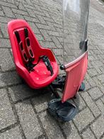 Voorzitje (stuur) Bobike kleur rood incl windscherm, Fietsen en Brommers, Fietsaccessoires | Fietsstoeltjes, Ophalen, Gebruikt