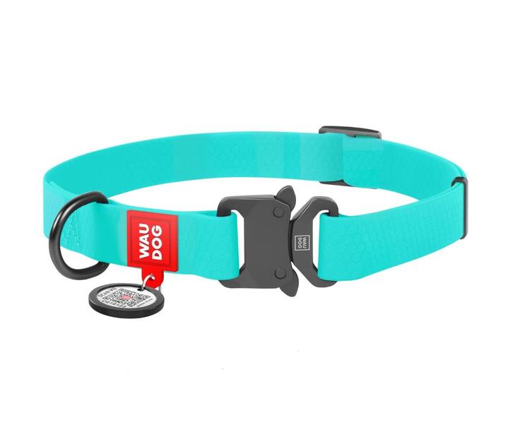 WAUDOG Waterproof Halsband Mint (Glows) Nek 31-49 cm -35%!!!, Dieren en Toebehoren, Hondenhalsbanden en Penningen, Nieuw, Ophalen of Verzenden