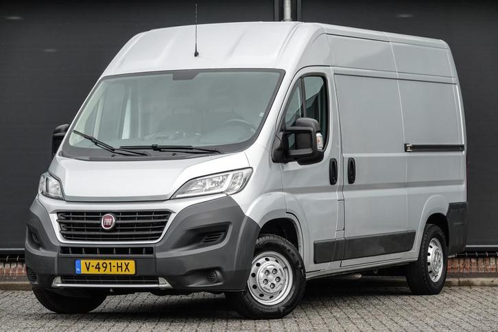 Fiat Ducato L2H2 2.3 Multijet 150Pk Aut. | Stoel-Bank | 2x S, Auto's, Bestelauto's, Bedrijf, Te koop, ABS, Achteruitrijcamera