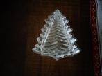 Kerst: kristallen schaaltje met deksel, kerstboom, Ophalen of Verzenden, Nieuw