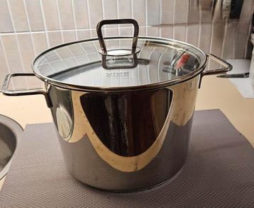 Vivo Soep/Stamppot Pan 6L + Glazen Deksel beschikbaar voor biedingen