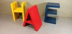 Vintage set van Flototto letters boekenplanken Pop Art, Ophalen, Tweedehands, Tweedehands, Tweedehands