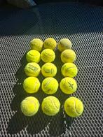 15 gebruikte tennisballen, Ophalen of Verzenden, Zo goed als nieuw, Hondenballen