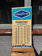 Vintage Goodyear Vrachtwagens ReclameBord, Verzamelen, Merken en Reclamevoorwerpen, Reclamebord, Gebruikt, ., Ophalen of Verzenden