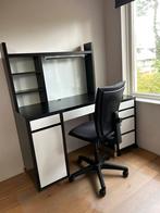 Bureau, ladenkast en bureaustoel, Ophalen, Gebruikt