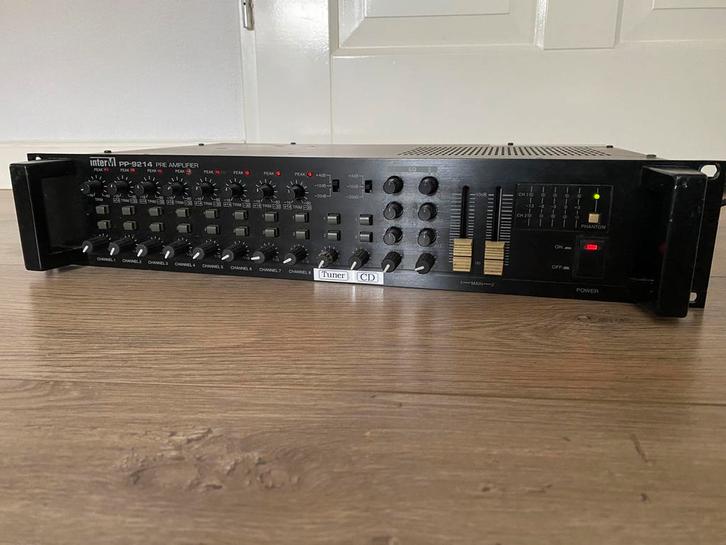 InterM PP-9214 voorversterker, Audio, Tv en Foto, Professionele Audio-, Tv- en Video-apparatuur, Gebruikt, Audio, Ophalen of Verzenden