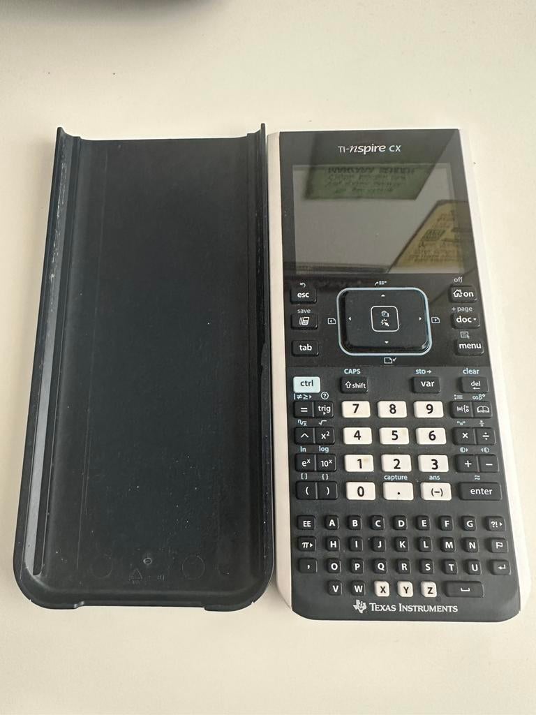 Ti-nspire cx rekenmachine, Diversen, Rekenmachines, Ophalen of Verzenden, Zo goed als nieuw
